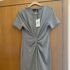 THEORY KNOT TEE DRESS